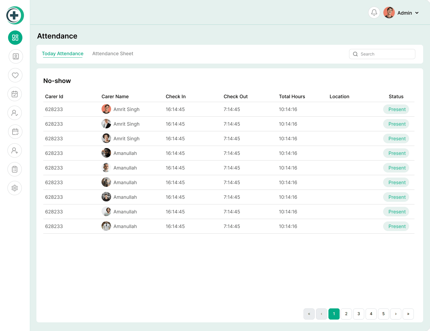 Attendance tracking illustration